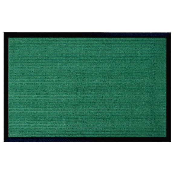 A1HC Indoor Outdoor Mat, Front and Back Entrance Welcome Mats, Front Door Patio Mats 18X30 Inches, Non-Slip Easy Clean Entrance Washable Doormats, Green