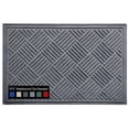 thumbnail image 1 of A1HC Indoor Outdoor Mat, Front and Back Entrance Welcome Mats, Front Door Patio Mats 24x36 Inches, Non-Slip Easy Clean Entrance Washable Large Size Doormats, Light Grey, 1 of 8