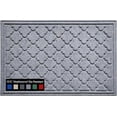 thumbnail image 1 of A1HC Indoor Outdoor Mat, Front and Back Entrance Welcome Mats, Front Door Patio Mats 24x36 Inches, Non-Slip Easy Clean Entrance Washable Large Size Doormats, Light Grey, 1 of 7