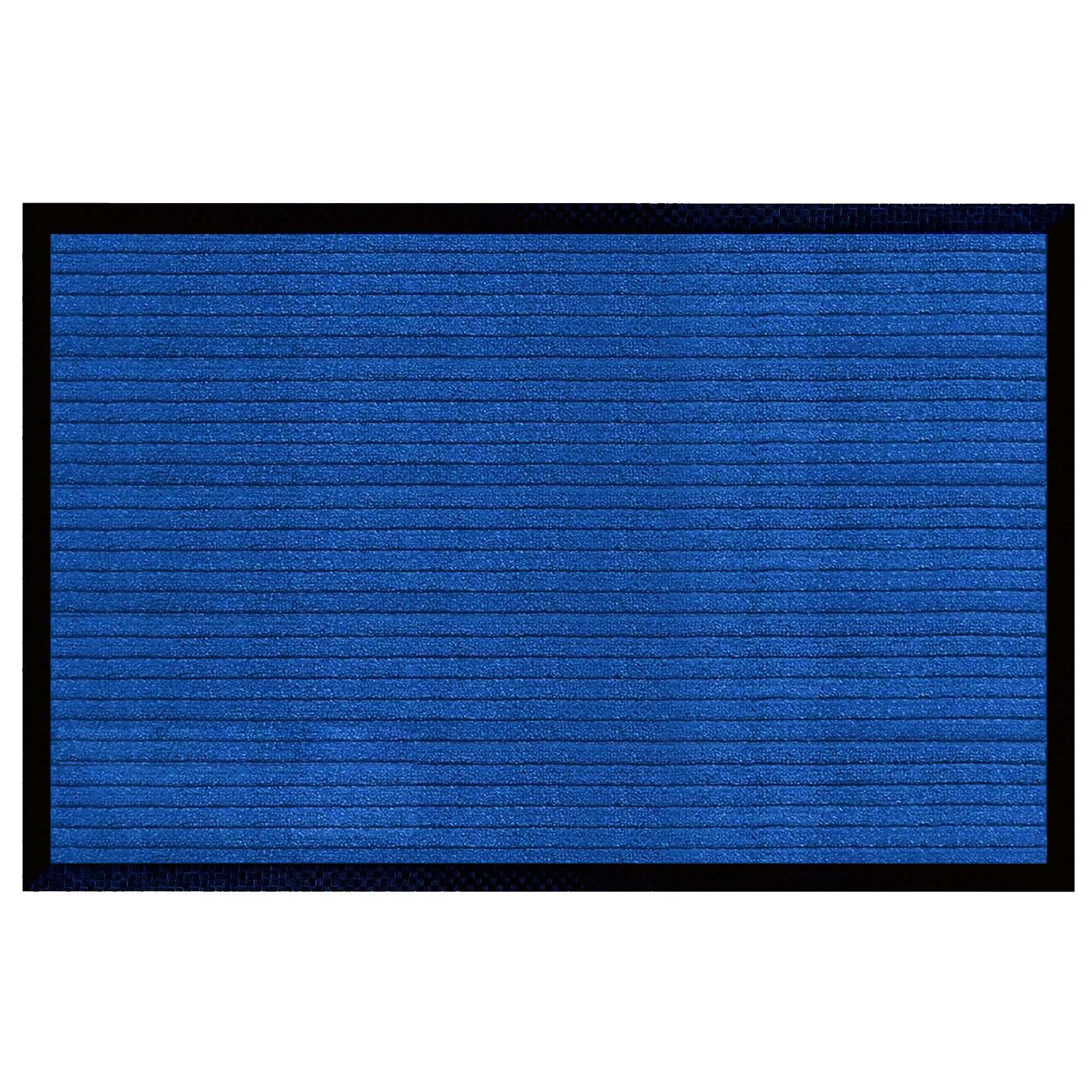A1HC Indoor Outdoor Mat, Front and Back Entrance Welcome Mats, Front Door Patio Mats 47X71 Inches, Non-Slip Easy Clean Entrance Washable Large Size Doormat, Blue Stripe