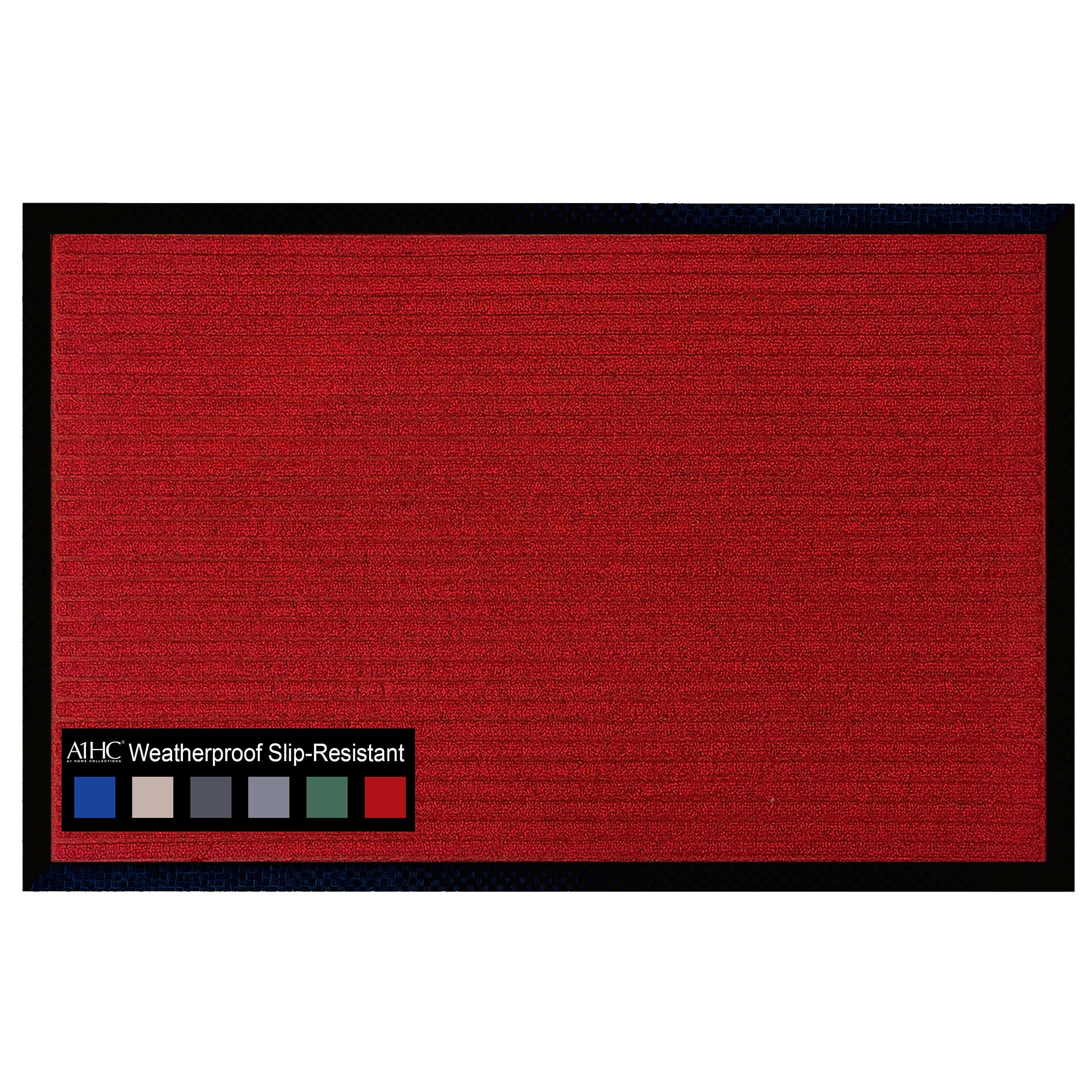 A1HC Indoor Outdoor Mat, Front and Back Entrance Mats, Large