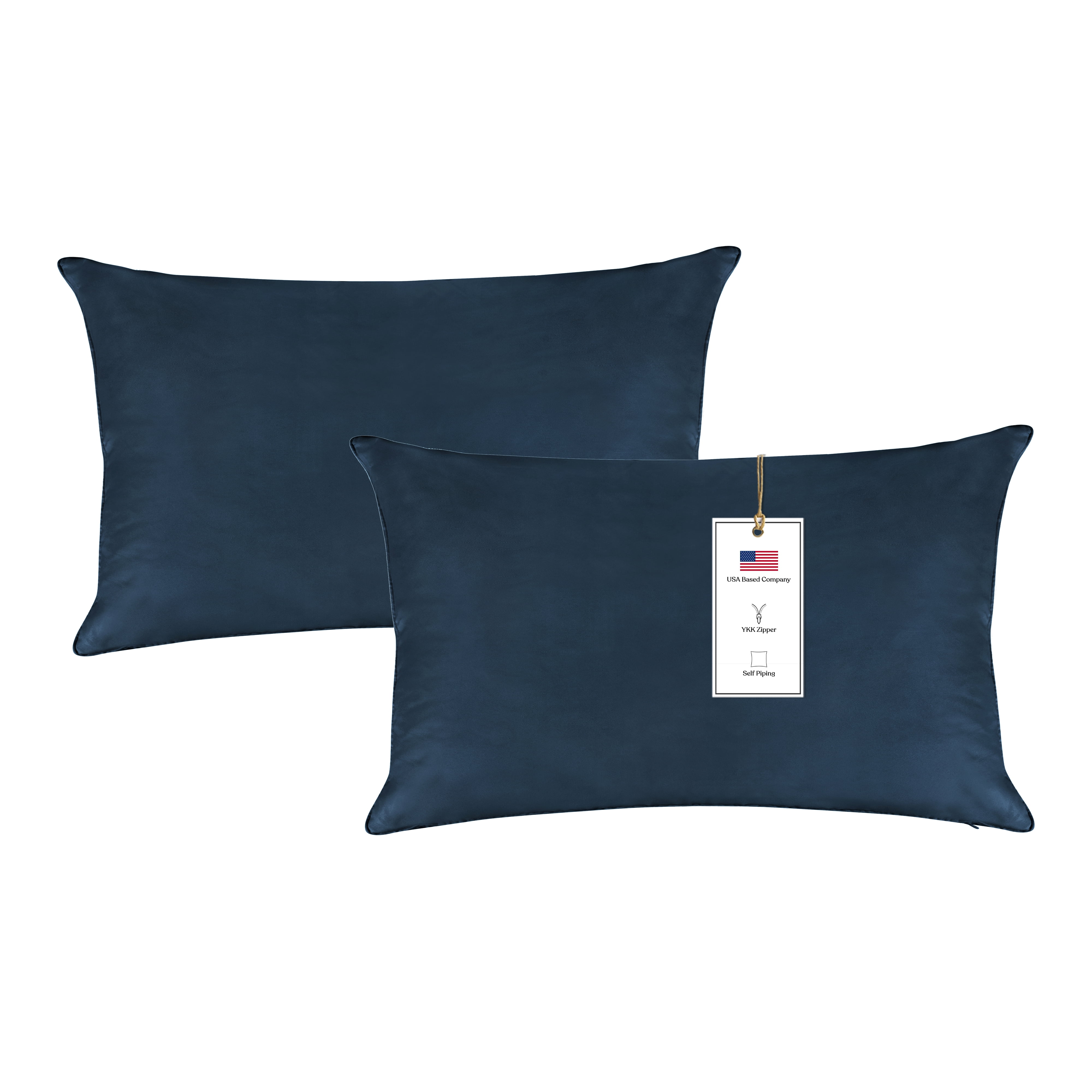 A1HC Outdoor Waterproof Pillow Covers 12x20 Inch, Pack of 2, Cloud Burst – Luxurious Decorative Throw Pillow Covers for Garden, Sofa & Chairs