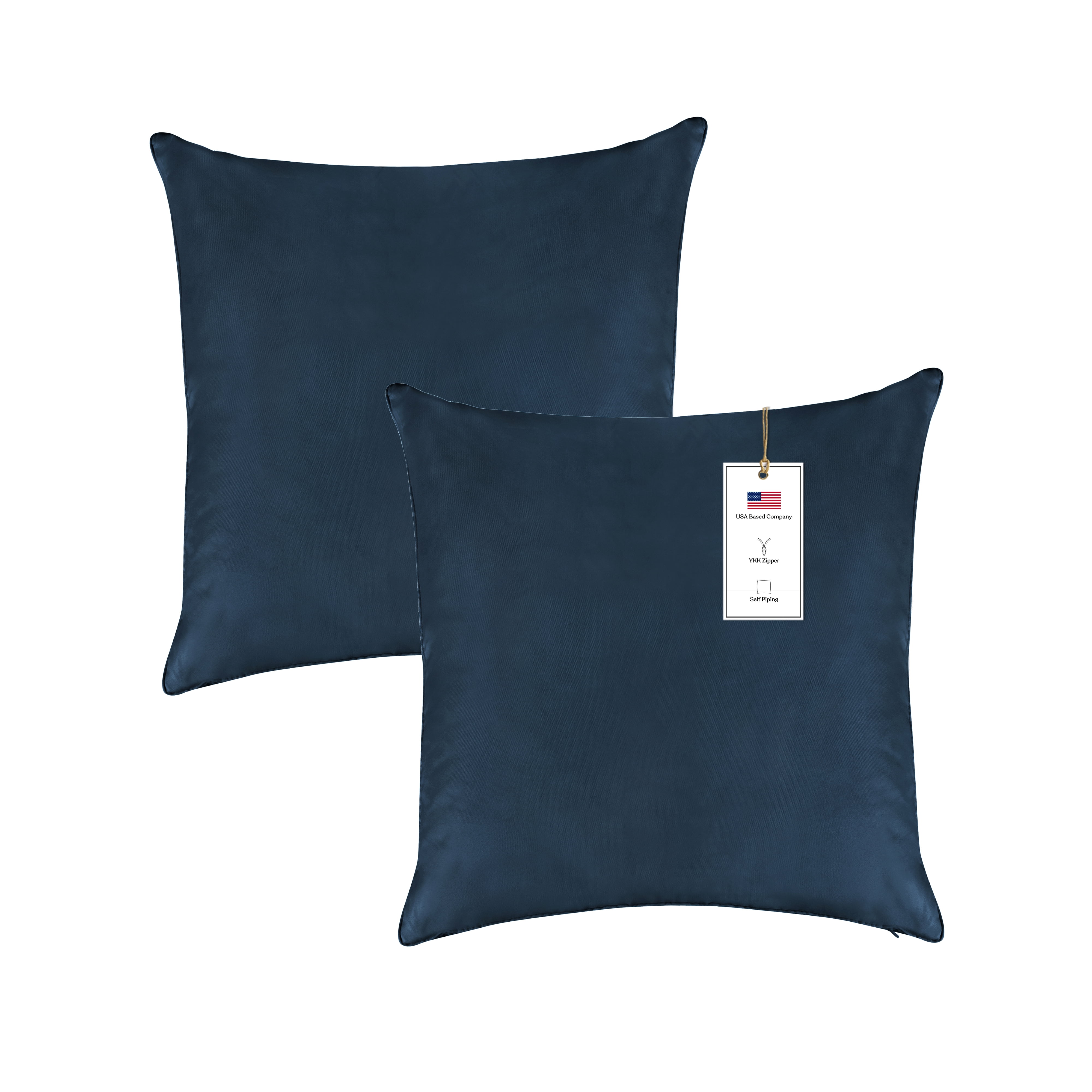 A1HC Outdoor Waterproof Pillow Covers 20x20 Inch, Pack of 2, Cloud Burst – Luxurious Decorative Throw Pillow Covers for Garden, Sofa & Chairs