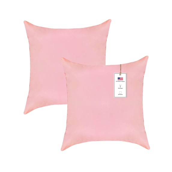 A1HC Outdoor Waterproof Pillow Covers 20x20 Inch, Pack of 2, Pink Flare – Luxurious Decorative Throw Pillow Covers for Garden, Sofa & Chairs