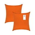 thumbnail image 1 of A1HC Outdoor Waterproof Pillow Covers 22x22 Inch, Pack of 2, Burning Orange – Luxurious Decorative Throw Pillow Covers for Garden, Sofa & Chairs, 1 of 4