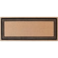thumbnail image 1 of A1HC Natural Coir Flock Doormat for Outdoor Entrance, Heavy Duty, Thin Profile, Anti-Shed Treated Durable Mats, Easy to Clean, Long Lasting, Front Door Entry Mat 24"x57", 1 of 6