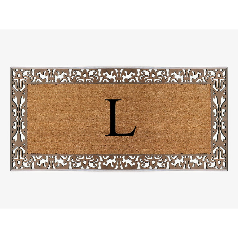 https://i5.walmartimages.com/seo/A1HC-Natural-Coir-Monogrammed-Door-Mat-For-Front-Door-30-x-60-Anti-Shed-Treated-Durable-Doormat-Outdoor-Entrance-Heavy-Duty-Low-Profile-Easy-Clean-Lo_6270b02e-06c8-40b7-b005-7a9c9d63a01f.ae2daf91b2381b248a9e66417025baef.jpeg?odnHeight=768&odnWidth=768&odnBg=FFFFFF