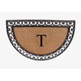 thumbnail image 1 of A1HC Natural Coir Monogrammed Door Mat For Front Door, 30"x48", Anti-Shed Treated Durable Doormat for Outdoor Entrance, Heavy Duty, Low Profile, Easy to Clean, Long Lasting Front Porch Entry Rug, 1 of 3