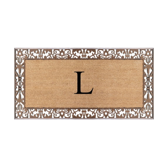 Monogramen A1 Home Collections Monogrammed Door Mat, 30 x 60 - Walmart.com