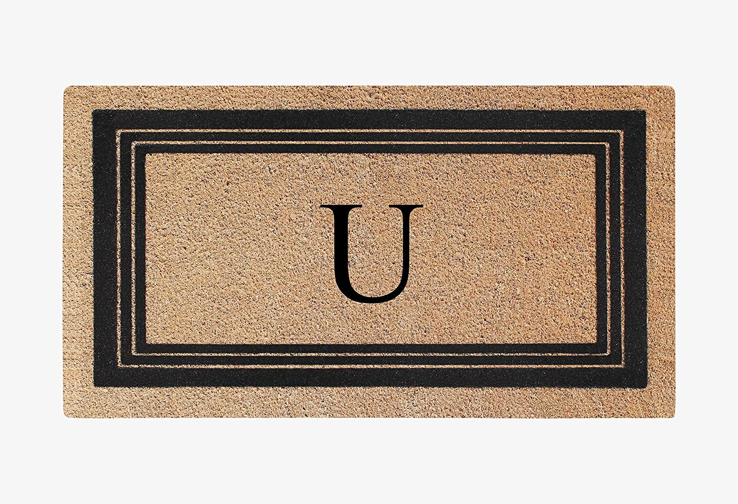 Tattersall Monogrammed Doormat by Matterly®️- American Made Quality