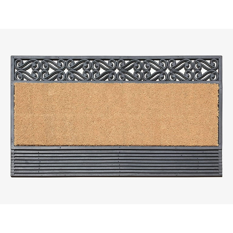https://i5.walmartimages.com/seo/A1HC-Natural-Coir-Rubber-Door-Mat-24x36-Thick-Durable-Doormats-Indoor-Outdoor-Entrance-Low-Profile-Easy-Clean-Long-Lasting-Front-Porch-Entry-Rug-Blac_057336d1-9a46-40c4-9c2a-179e5ee255c4.1b49c687ec0cb4692c44f6ad62d34fe9.jpeg?odnHeight=768&odnWidth=768&odnBg=FFFFFF