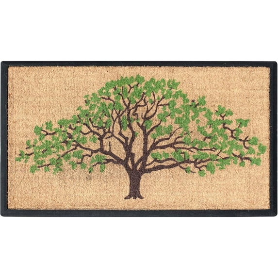 A1HC Natural Coir & Rubber Door Mat, 30x48, Thick Durable Doormats for Outdoor Entrance, Heavy Duty Large Size Doormat, Anti-Shed Doormat, Fade-Resistant Door mat, Long Lasting, Front Porch Entry Rug