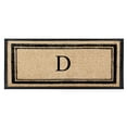 thumbnail image 1 of A1HC Natural Coir & Rubber Door Mat - 30"x 60", Hand-Flocked, Thick, Durable, Heavy-Duty, Indoor/Outdoor Doormat Monogrammed, 1 of 7