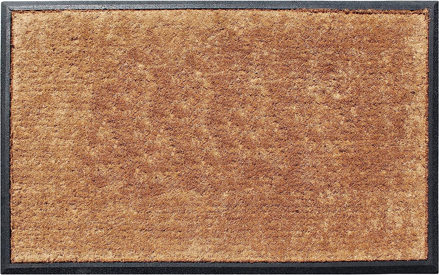 A1HC Natural Coir and Rubber Large Door Mat,Thick Durable Doormats for Indoor Outdoor Entrance,Heavy Duty,Thin Profile Door Mat,Long Lasting Front Door Entry Doormat, 30"x48"