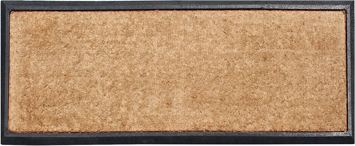 A1HC Natural Coir and Rubber Large Door Mat,Thick Durable Doormats for