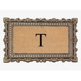 thumbnail image 1 of A1HC Natural Rubber & Coir 24x36 Monogrammed Doormat For Front Door, Anti-Shed Treated Durable Doormat for Outdoor Entrance, Heavy Duty, Low Profile, Easy to Clean, Long Lasting Front Porch Entry Rug, 1 of 7