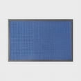 thumbnail image 1 of A1HC New Durable and Versatile Polypropylene Rubber Door Mat All Weather Inside Outside Door Mat Easy to Maintain for Front Entrance Back Doors, Patio, Garage All Commercial Places 16x24,Blue,Waffle, 1 of 4