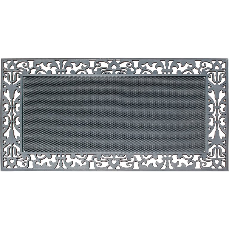 A1 Home Collections A1HC Heavy Duty Frame Molded Double Door Mat