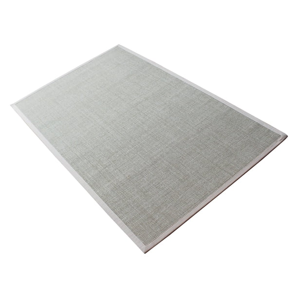 A1HC Sisal Rug Natural Fiber Area Rug NonSkid Latex Backing Sisal Rug for Entryway, Dining or