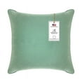 thumbnail image 1 of A1HC Hypoallergenic Down Alternative Decorative Throw Pillow, 22x22 in, Square, Pack of 1, Como Green, 1 of 5