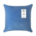 thumbnail image 1 of A1HC Hypoallergenic Down Alternative Decorative Throw Pillow, 20x20 in, Square, Pack of 1, Prussian Blue, 1 of 5