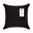thumbnail image 1 of A1HC Hypoallergenic Down Alternative Decorative Throw Pillow, 18x18 in, Square, Pack of 1, Smoky Black, 1 of 5