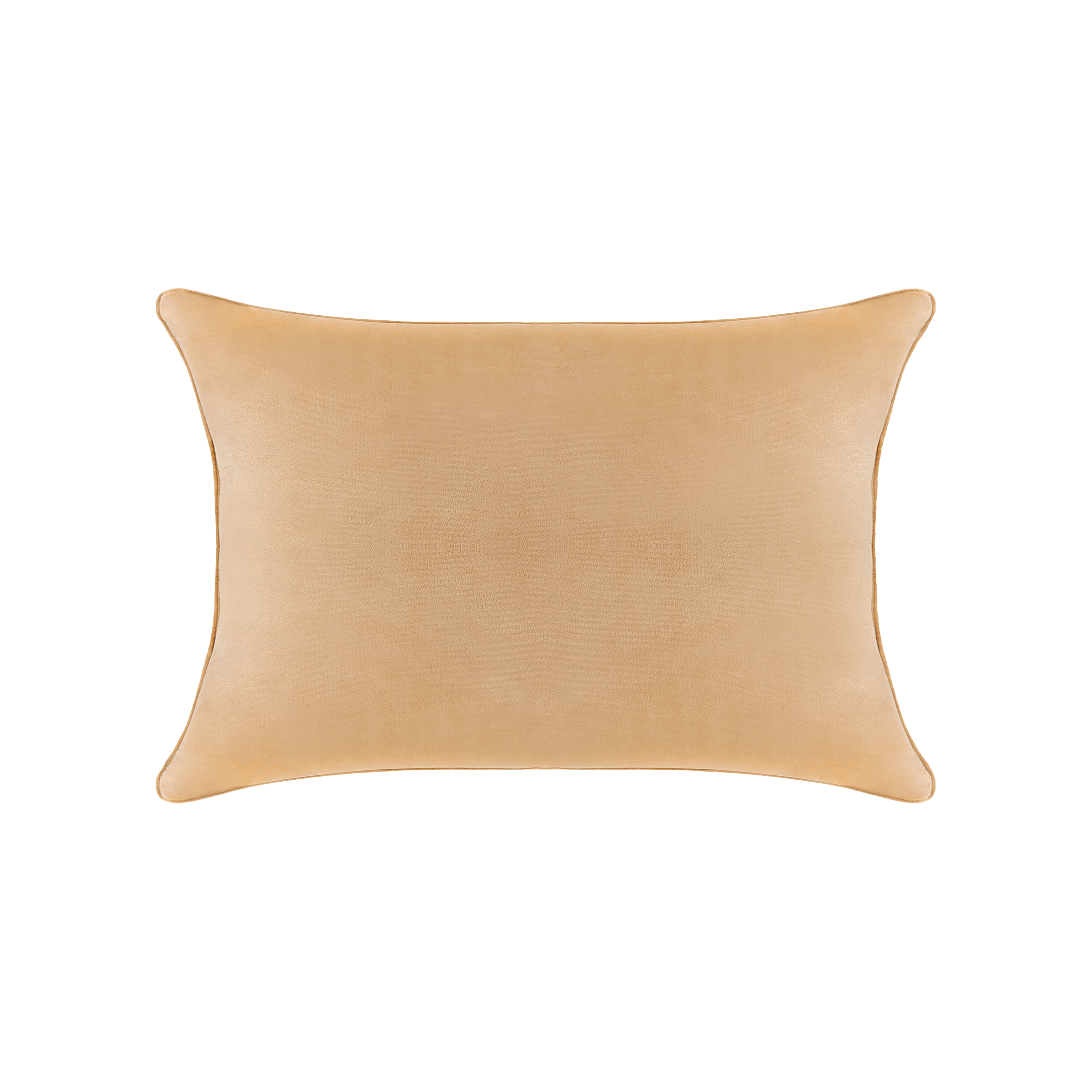 A1HC Hypoallergenic Down Alternative Decorative Throw Pillow, 12x20 in, Rectangular, Pack of 1, Mocha