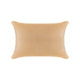 thumbnail image 1 of A1HC Hypoallergenic Down Alternative Decorative Throw Pillow, 12x20 in, Rectangular, Pack of 1, Mocha, 1 of 5