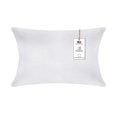 thumbnail image 1 of A1HC Hypoallergenic Down Alternative Decorative Throw Pillow, 12x20 in, Rectangular, Pack of 1, White, 1 of 5