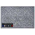 thumbnail image 1 of A1HC All Weather Dirt and Moisture Absorbing Polypropylene(PP) Door Mat with Tire Crumb Rubber Backing, Indoor Outdoor Use, Light Grey, 24x36 Inch, 1 of 8