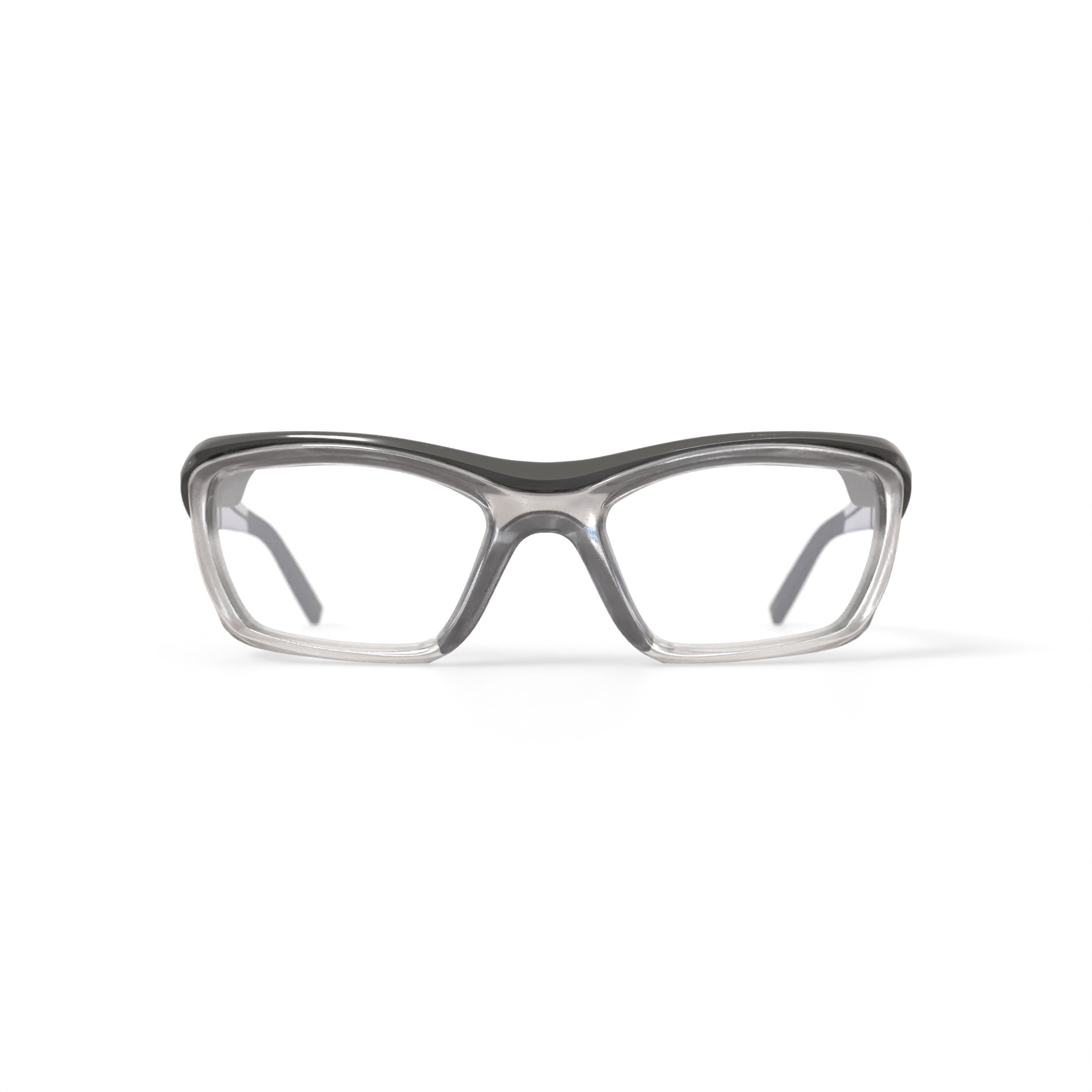 Hilco Vision A2 225 Wrap Prescription Safety Glasses, Silver/Navy, OSHA Compliant ANSI Z87.1
