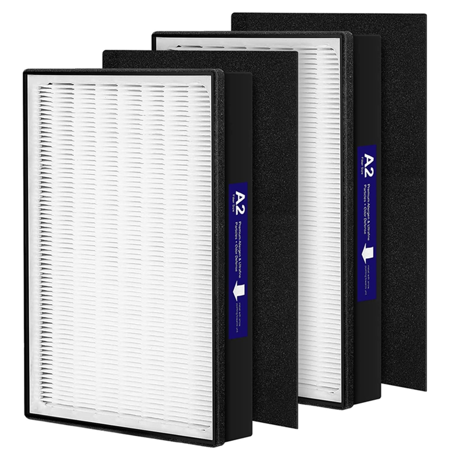 A2 H13 HEPA Replacement Filter Compatible with 3M Filtrete Room Air