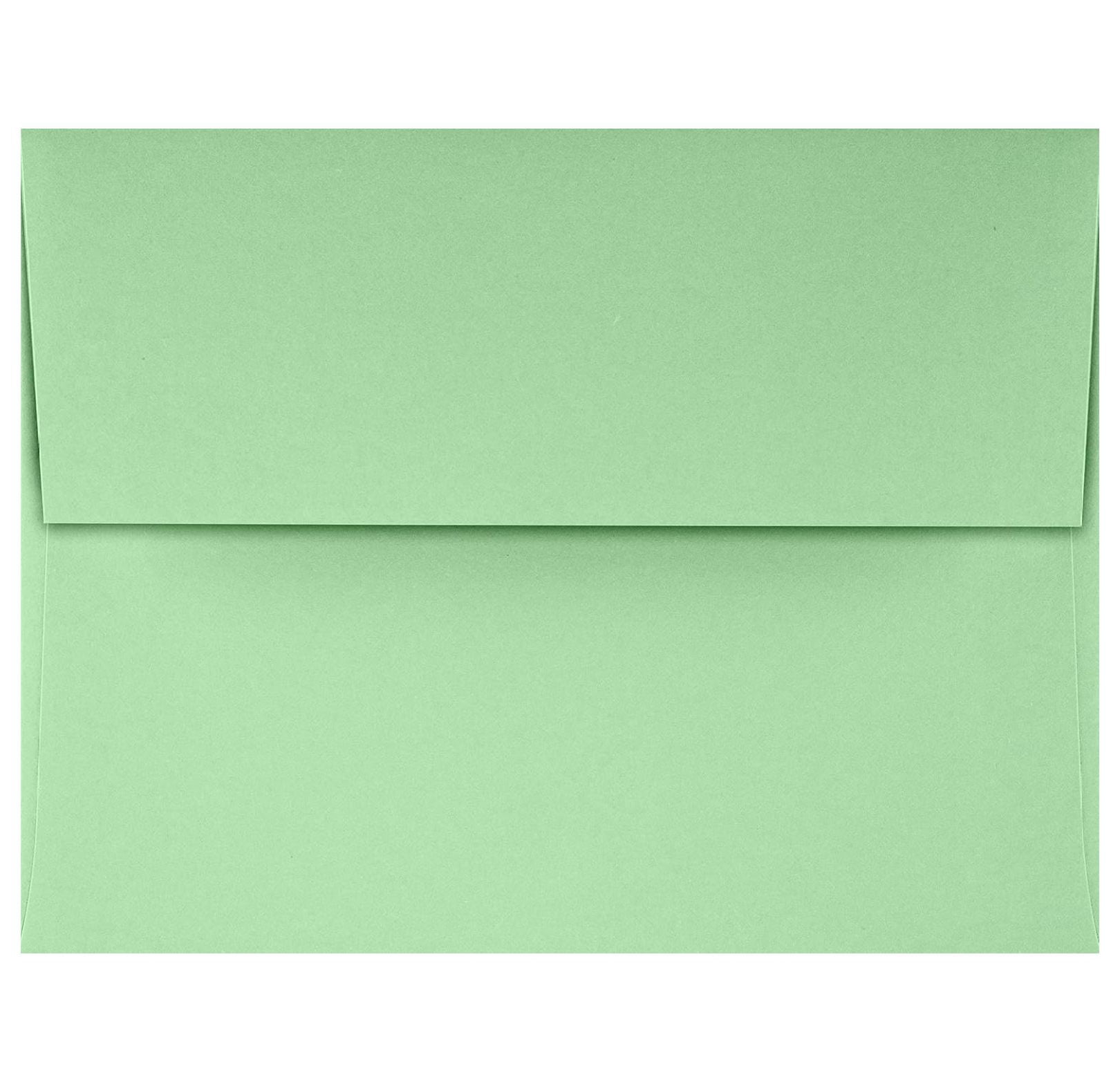 A2 Invitation Envelopes | 4 3/8" x 5 3/4" | Pastel Green | 60lb. Text | 500 Qty