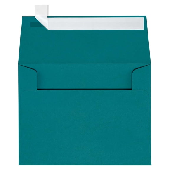 A2 Invitation Envelopes (4 3/8 x 5 3/4) - Teal (500 Qty.)