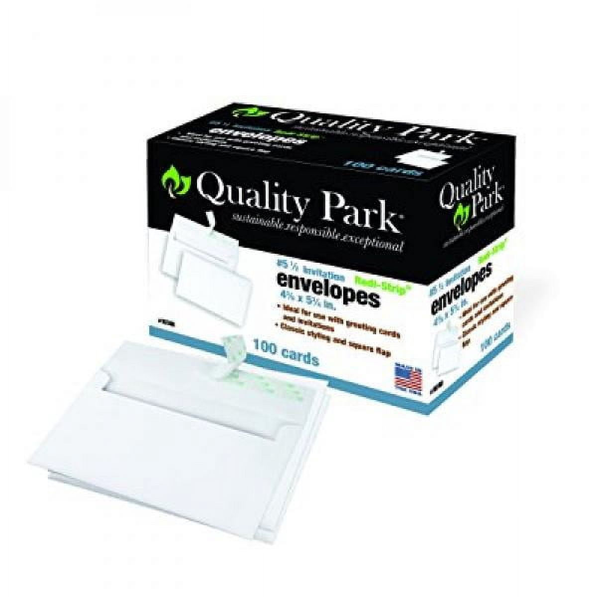 Quality Park Classic #5-1/2 Invitation Envelopes - Box Of 500, Wove Finish 3 thumbnail image