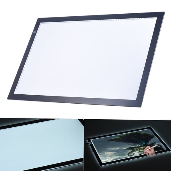 A2 LED Light Box Copy A2 LED Light Box Drawing Tracing Tracer Copy Board Table Pad Panel Copyboard with Memory Function Stepless Brightness Control for Artist Animation Tattoo Sketching