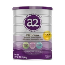 A2 Milk Platinum® Premium Infant Formula Powder, 0-12 Months, 31.7 oz Can
