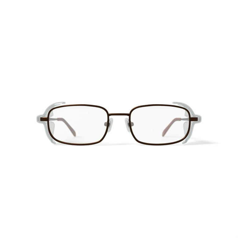 Hilco Vision A2 SG 302 Bronze Metal Rectangle Safety Glasses with