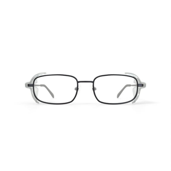 Hilco Vision A2 SG 302 Prescription Safety Glasses, Pewter Metal Frame, Rx Ready Frame (No Lenses Included), ANSI Z87.1, OSHA Compliant Protective Eyewear
