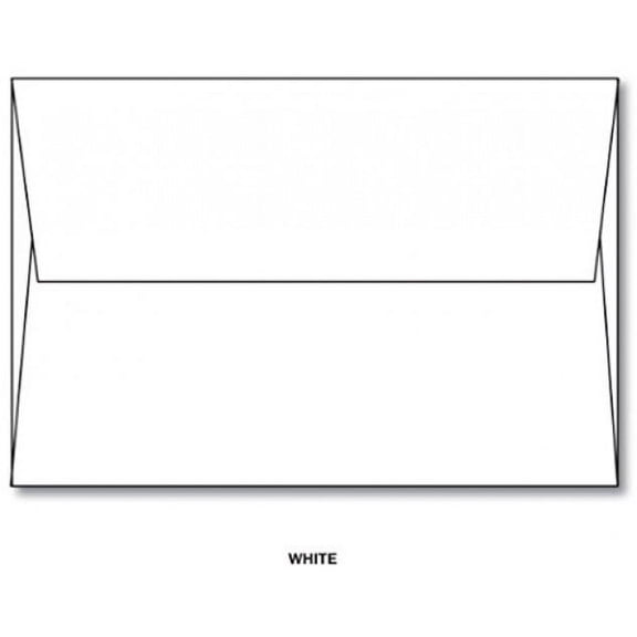 A2 White Envelopes 24lb Square Flap (4 3/8 x 5 3/4) (50 Pk)
