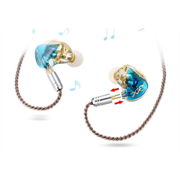 A2 resin mold earphone In-ear subwoofer