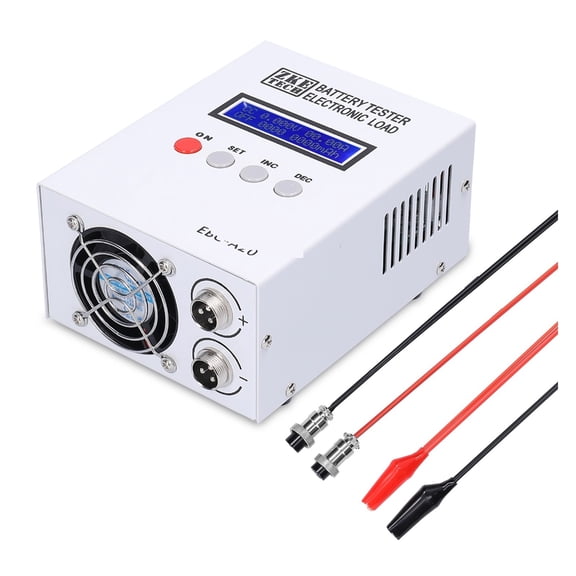 -A20 Battery Tester 30V20A 85W Lithium Lead-Acid Battery Capacity Tester 5A Charging 20A Discharging Support Software Control ,Mutiple Protection