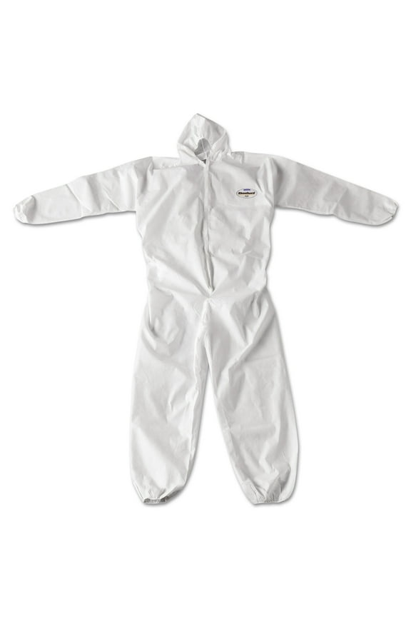 A20 Breathable Particle Protection Coveralls, Zip Closure, 2X-Large, White