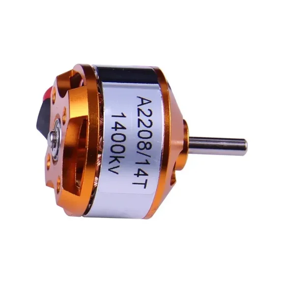 A2208 Brushless Motor 1400KV For RC Aircraft plane Multi-copter Brushless Qutrunner Motor