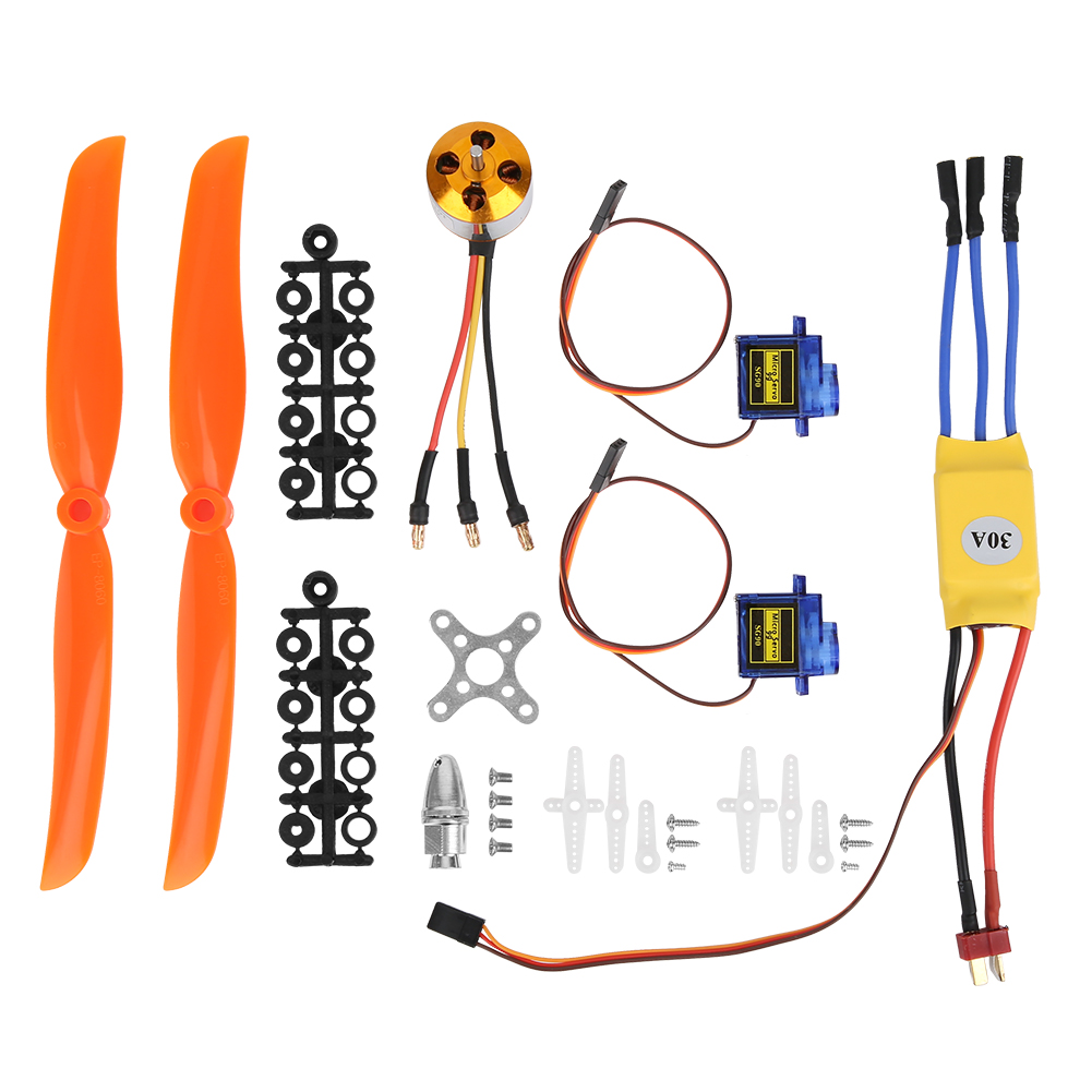 A2212 1400KV Brushless Motor 30A ESC SG90 9G Micro Servo 8060 Propeller ...