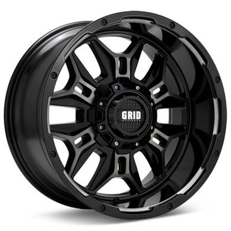 A221287S42 22 x 12 in. GD11 Double Dark Tint with Black Lip Wheels