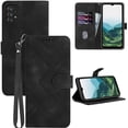 thumbnail image 1 of A23 5G Case Wallet/for Galaxy A23 5G Phone Case,Card Holder Leather Stand,Wrist Strap, Closure,A23 5G Flip Cases Folio Pattern Shockproof Protective Cover for Samsung Galaxy A23 (Black), 1 of 14