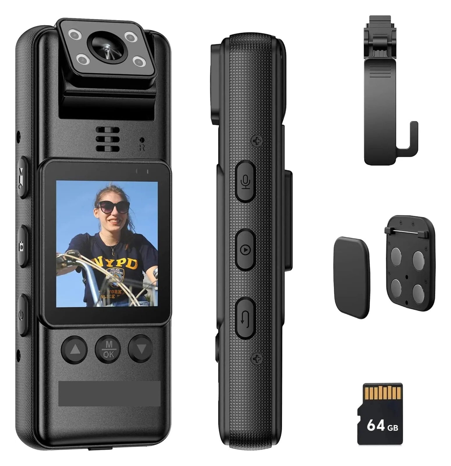 Lgjxzc 128GB Ini Hidden Video Caera, 1080P Video Digital Cacorder