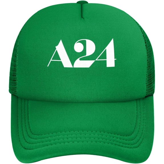 A24 Logo Baseball Cap Polyester Cowboy Hat Fashionable for Man Woman Adjustable