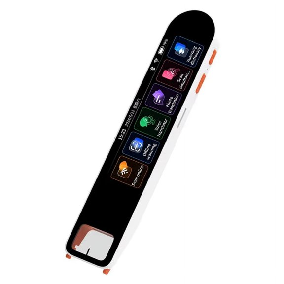 A29S 142 Languages Voice Scan Translator Pen Real Time Language Translator Dictionary Translation Business Abroad B,1 * scanning translation pen 1 * data cable,White